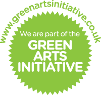 Graphic link to Green Arts Initiative website 